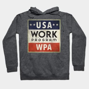 WPA - distressed Hoodie